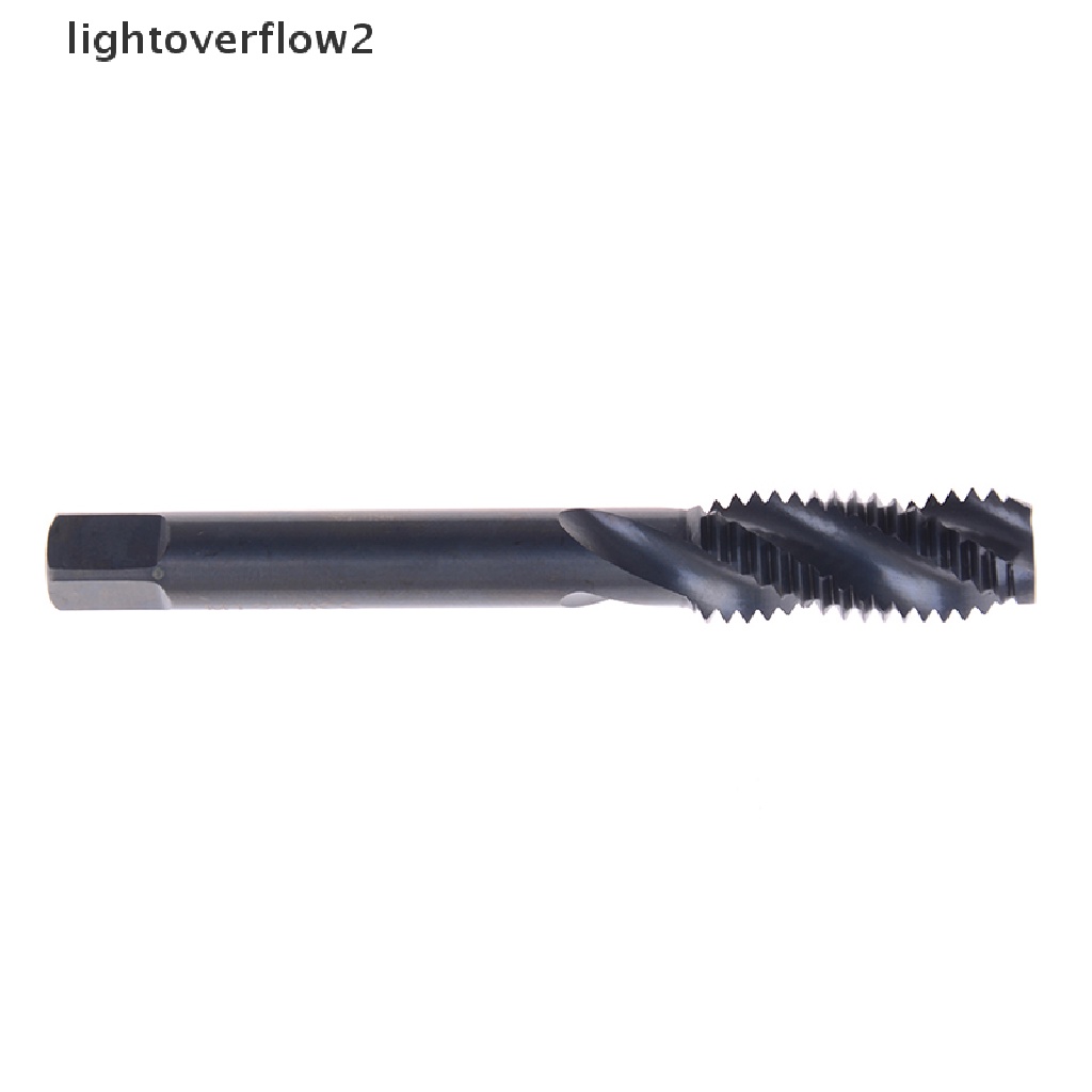 [lightoverflow2] 7pcs HSS Mesin Sekrup Ulir Metrik Plug Tap Drill Set M3 M4 M5 M6 M8 M10 M12 [ID]