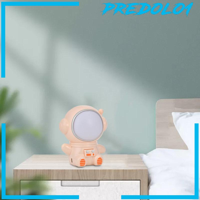 [Predolo1] Ornamen Anak Lampu Samping Tempat Tidur Malam Astronot Untuk Desktop Kamar