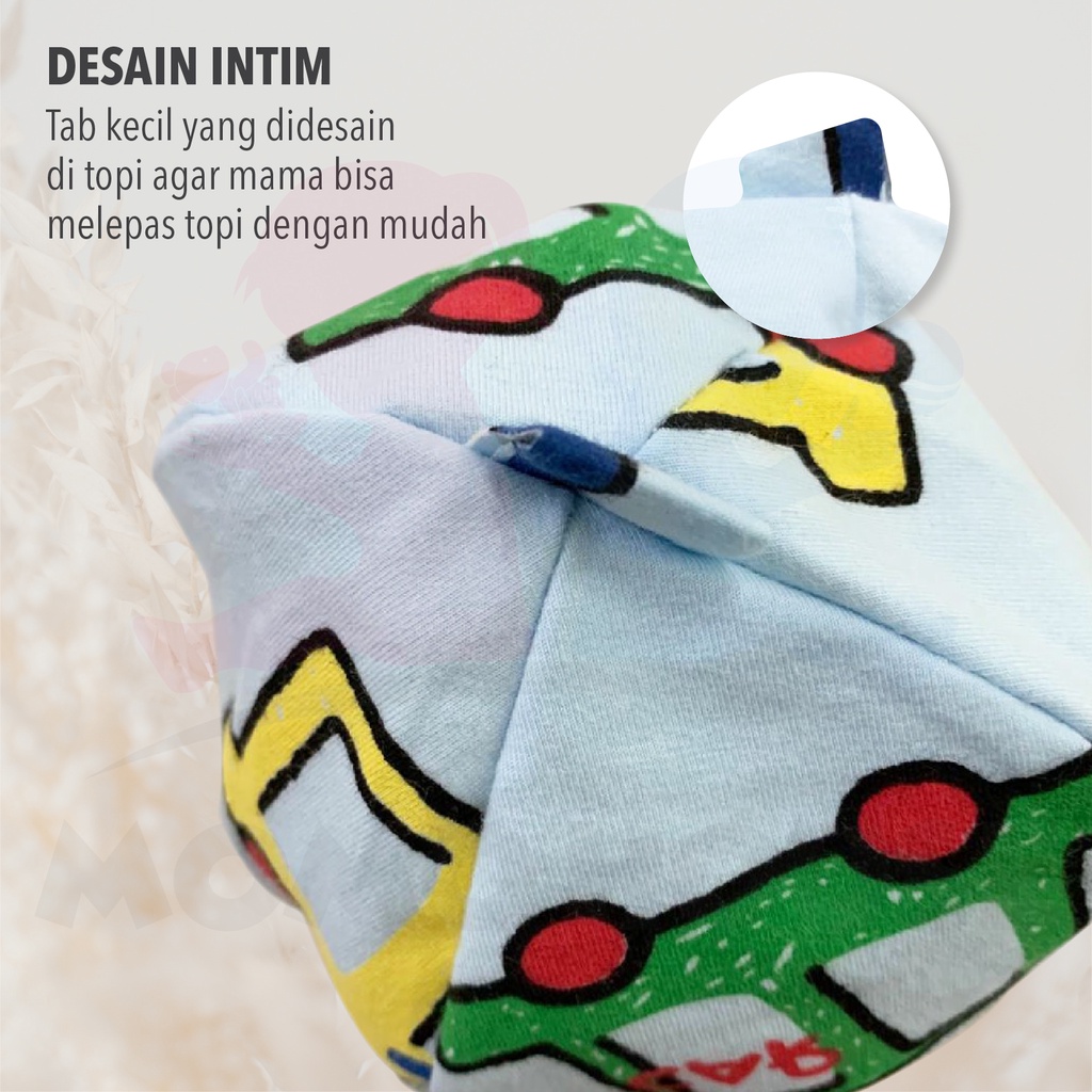 MOMO HOUSE Topi Kupluk Bayi Topi Bayi Topi Anak Kupluk Anak Topi Kupluk Anak
