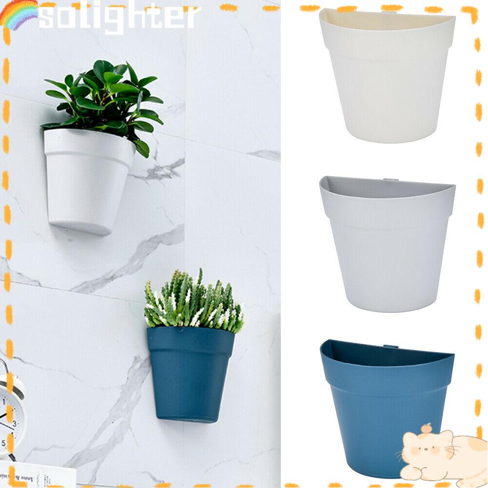 Solighter Hanging Planter Pot Bunga Rumah Kantor Nordic Tahan Lama