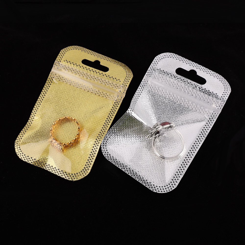 [Harga Grosir] [Unggulan] Tas Kemasan Display Anting Kalung Gelang Tas Penyimpanan Perhiasan PVC Antioksidan Menebal OPP Bag Kartun Transparan Jewelry Organizer
