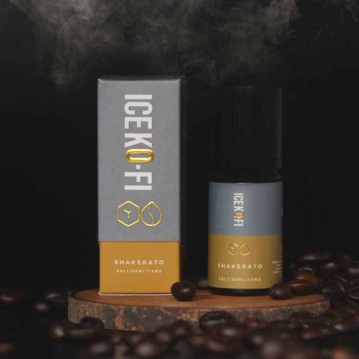 Liquid Vape Ice Ko-Fi Shakerato Ice Coffee Lemon Salt Nic 30Ml