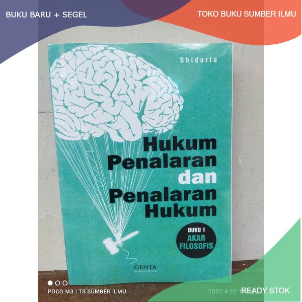 Jual T B S I Buku Hukum Penalaran Dan Penalaran Hukum Shidarta