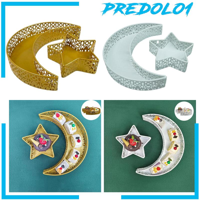 [Predolo1] Nampan Bulan Bintang Mewah Eid Mubarak Untuk Dapur Mubarak Lebaran Hajatan