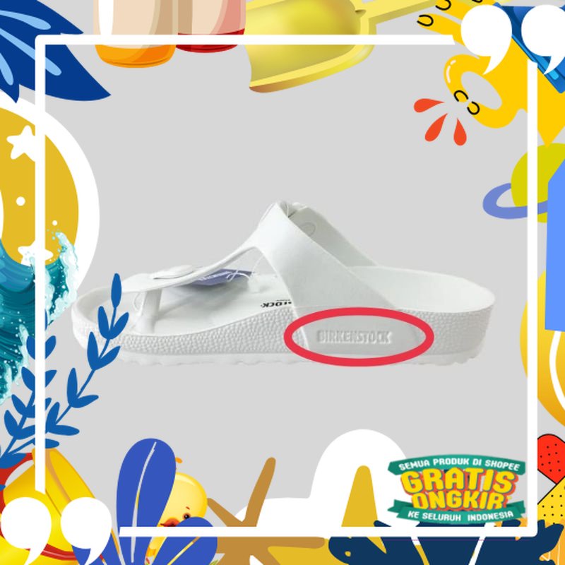 Sandal Jepit Pria Terbaru Sandal Pria Ringan/ merah putih biru polos