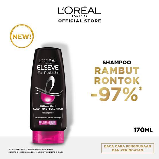 L'OREAL ELSEVE SHAMPOO |CONDITIONER  170ML