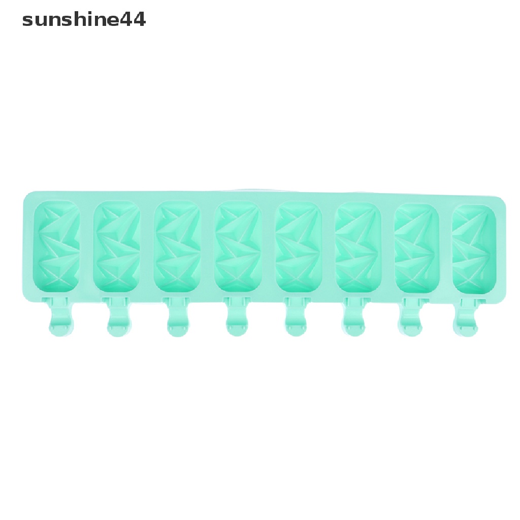 Sunshine Cetakan Es Loli Bentuk Berlian DIY Coklat Pastry Silicone Mold Ice Cream Maker ID