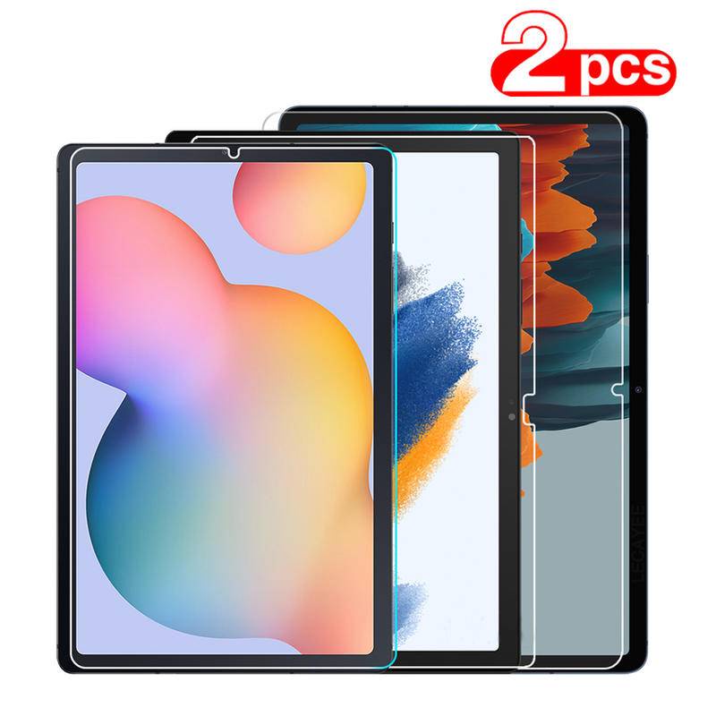 Untuk Samsung Galaxy Tab S8 S7 Plus Ultra S6 A7 Lite A8 S5e T500 T220 X200 T860 P610 Film Pelindung Layar Tempered Glass Untuk Samsung Tab A 8.0 8.4 10.1 10.5 P355 T355 T595 T515 P205