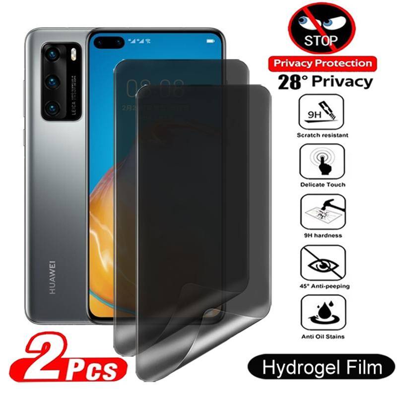 Film Hydrogel Anti Spy Untuk Huawei nova 10 9 8 7 6 4 Pro Pelindung Layar Privasi Untuk Huawei nova 10 9 8 7 SE 10Z 4E 5T 7i Y90 Film