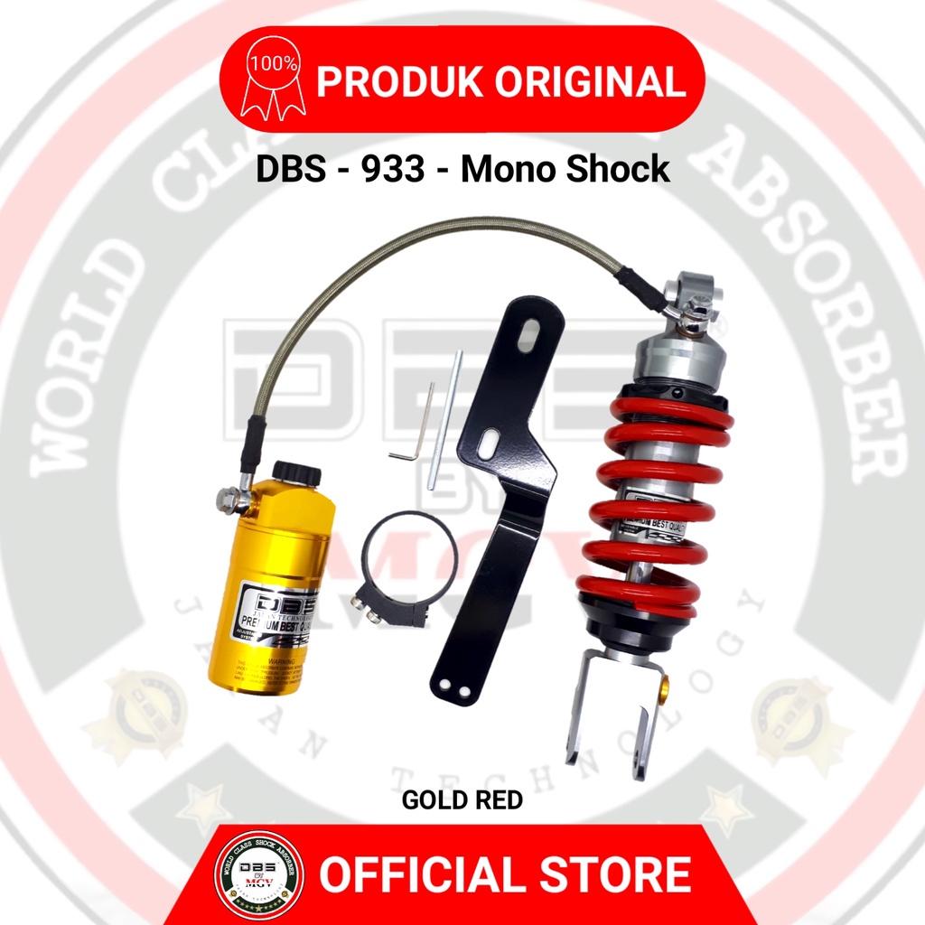 [ BISA COD ] Mono Shock DBS 933 / 922 PREMIUM ADJUSTABLE SYSTEM  Vixion New Vixion NVL NVA