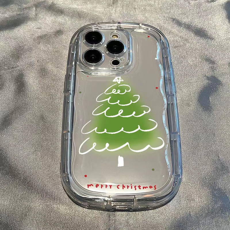 IPHONE Casing Ponsel Tahan Guncangan Lembut Ruang Kompatibel Untuk Iphone13 11 14 12 Pro XS Max X Xr7 +8 Plus Casing Transparan TPU Silicone Cover