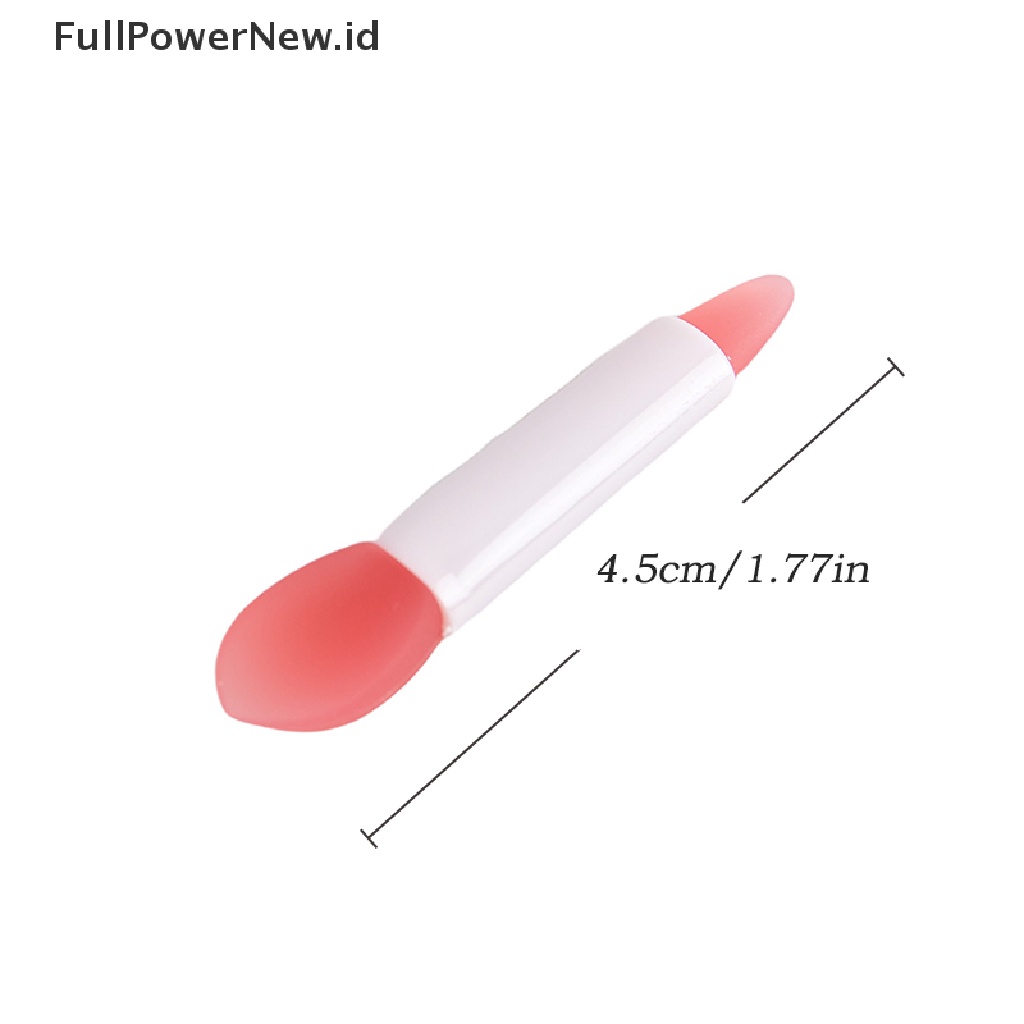 Power 5PCS Double Side Silicone Lip Balms Kuas Masker Bibir Makeup Brushes Tools ID