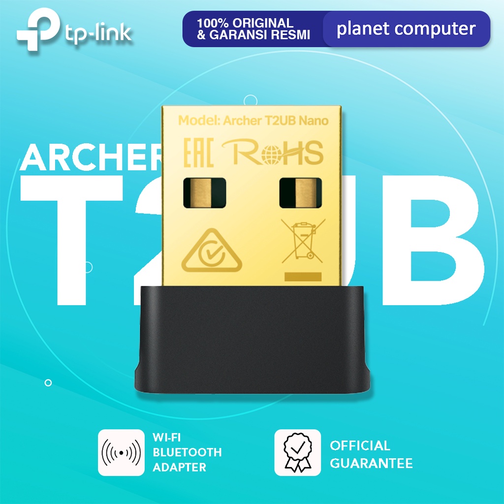 Tp-Link Archer T2UB Nano 600Mbps Bluetooth T2U Nano Wireless Adapter