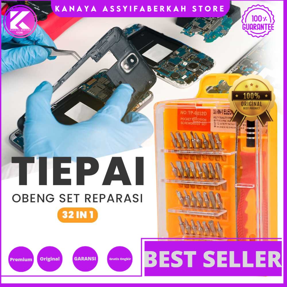 TIEPAI Obeng Set Reparasi 32 in 1 - TP-6032D