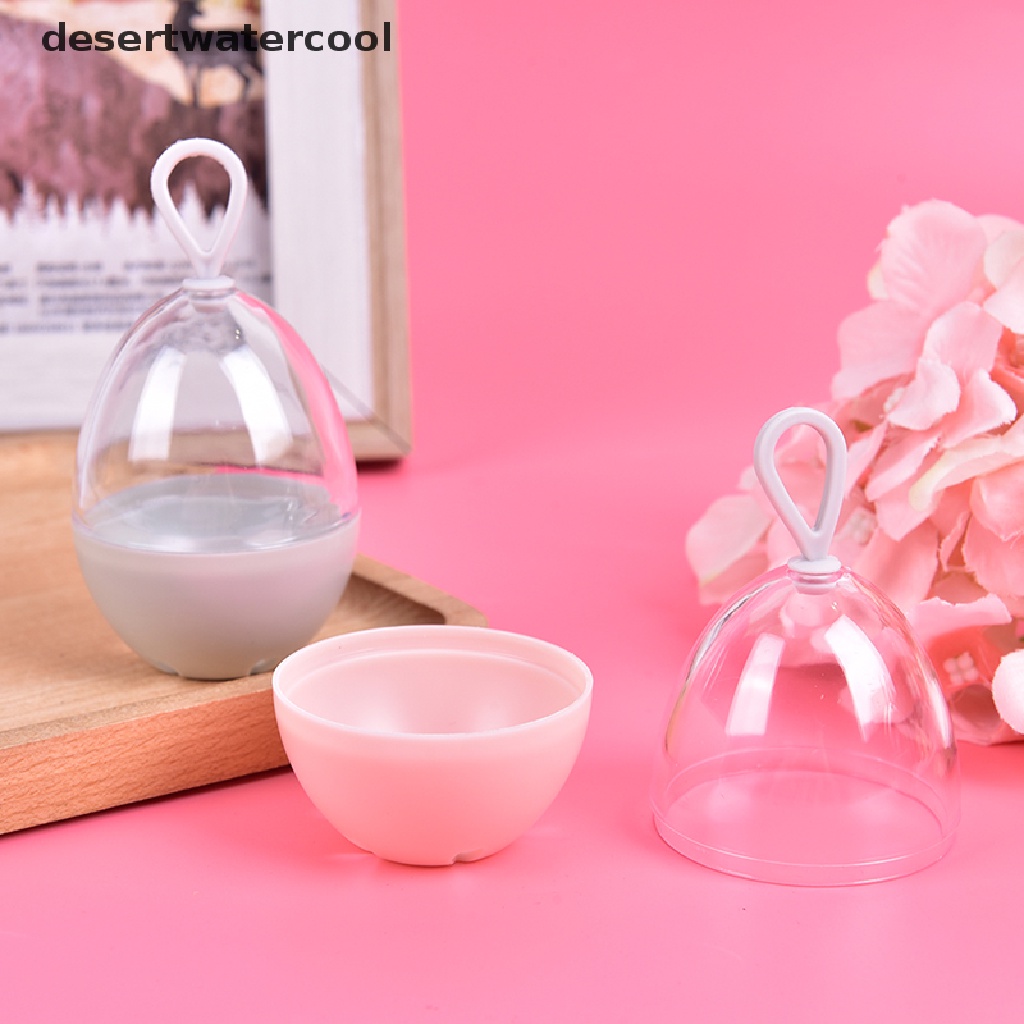Deid Beauty Kotak Penyimpanan Telur Berpori Bernapas anti Jamur travel makeup sponge box Martijn