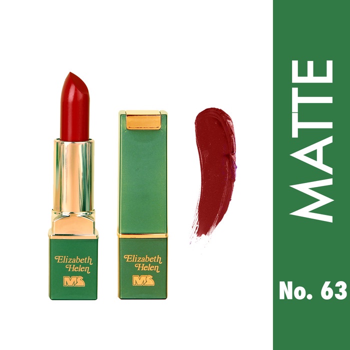 ⭐BISA COD⭐ Lipstik Elizabeth Helen Matte Lipstick Mahmood Saeed 63 (4g)