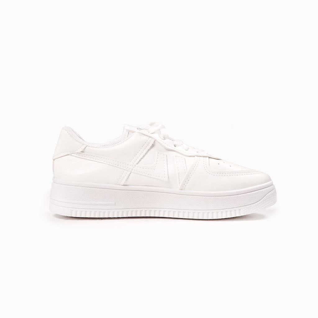 ✅Grosir Jam Senen - Sepatu Sneakers Wanita Sport Shoes White Haechan VT-01