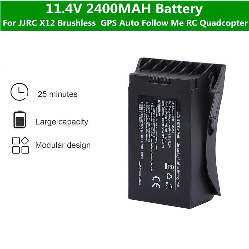 JJRC X12 / Eachine ex4 / C-Fly Faith Drone Battery Charger 11.1V 2400mAh