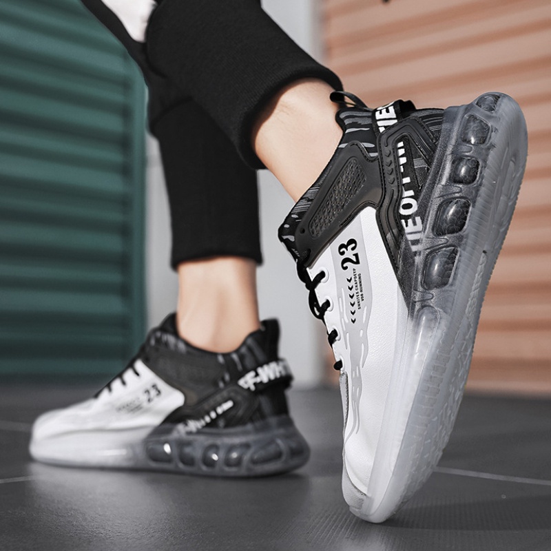 119422 Sepatu Sneakers Pria Casual Sporty Fashion Import + box