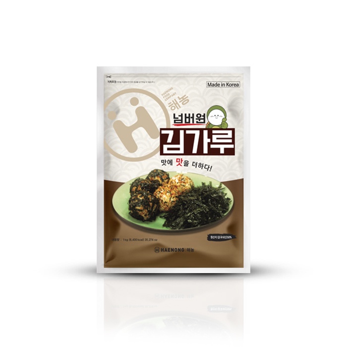 

HAENONG Seasoned Laver Powder - Rumput Laut Berbumbu 1kg