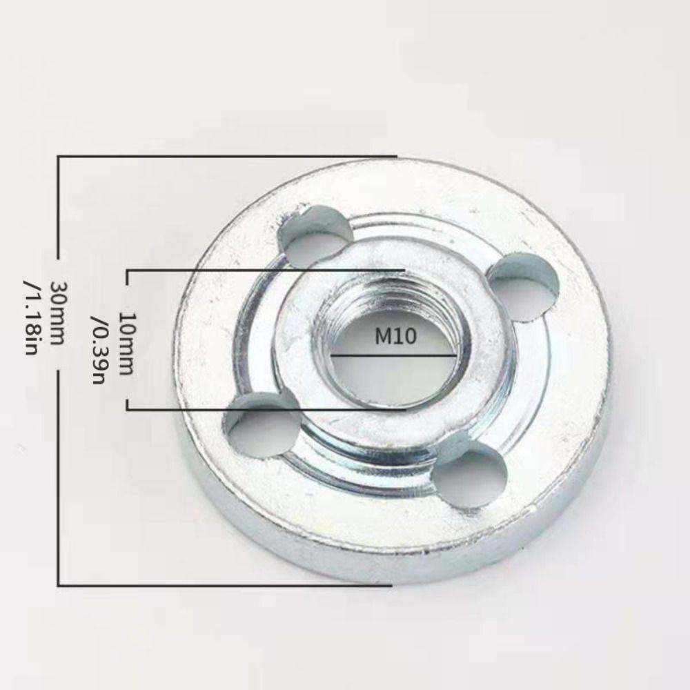 Nickolas1 Adapter Extension Rod 80mm M10 Untuk Pad Poles Sambungan Gerinda Adapter Polisher Aksesoris Adapter Shaft Mur Ekstensi Shaft