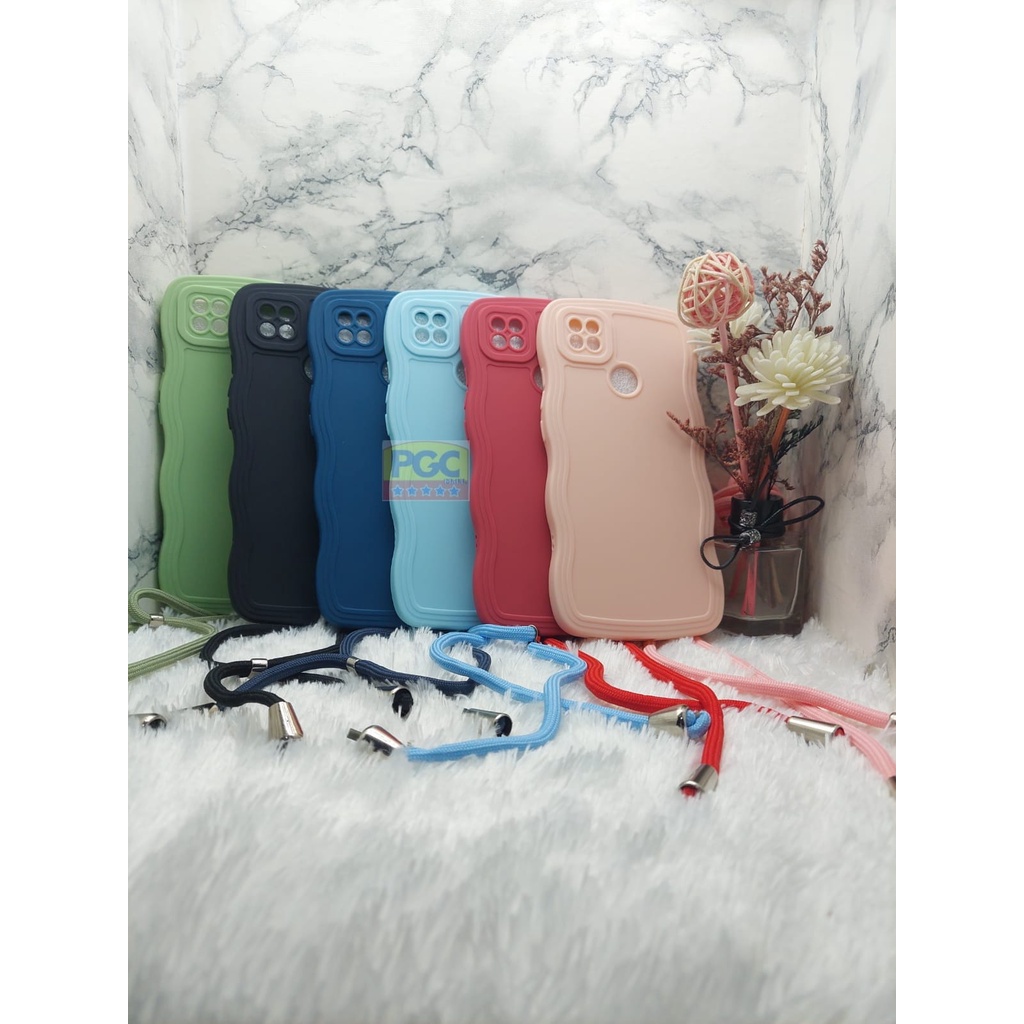 CASE LIQUID CURLY + TALI ( INFINIX SMART 6 ) SILIKON HP TERBARU 2023 - PGC MALL