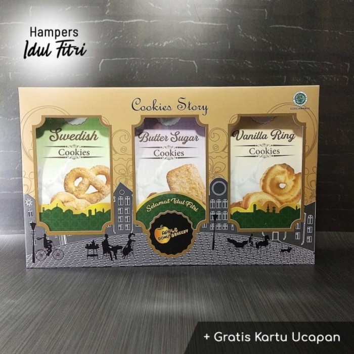 

Terlaris ✨ -Paket Hampers Kue Lebaran / Parcel Idul Fitri – COOKIES STORY ISI 3- 2.2.23