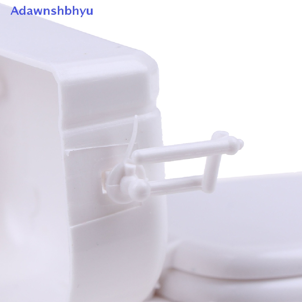 Adhyu Furniture Rumah Boneka Vintage Kamar Mandi Toilet Miniatur Mainan Boneka Aksesoris ID