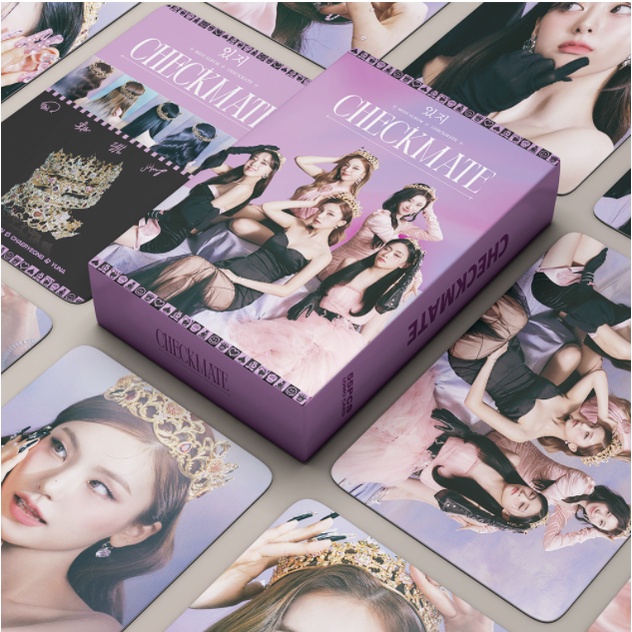555pcs ITZY Blah Blah Album Blah Lomo Card Kpop Photocards Postcards Series In Stock New Arrival LY
