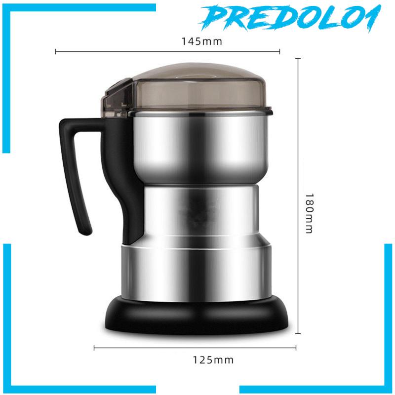 [Predolo1] Food Grinders Mills Mesin Giling Otomatis 400W Untuk Biji Kopi Lada