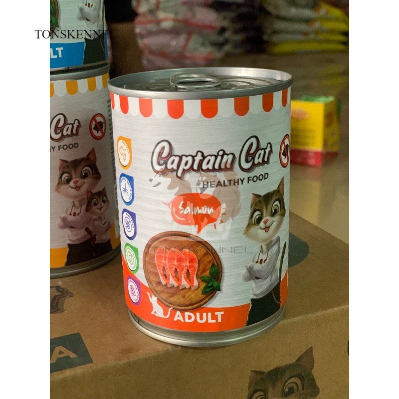 Captain Cat Food 400GR Makanan Basah Kucing Kaleng Wet Kitten / Adult 400 gram 400 gr