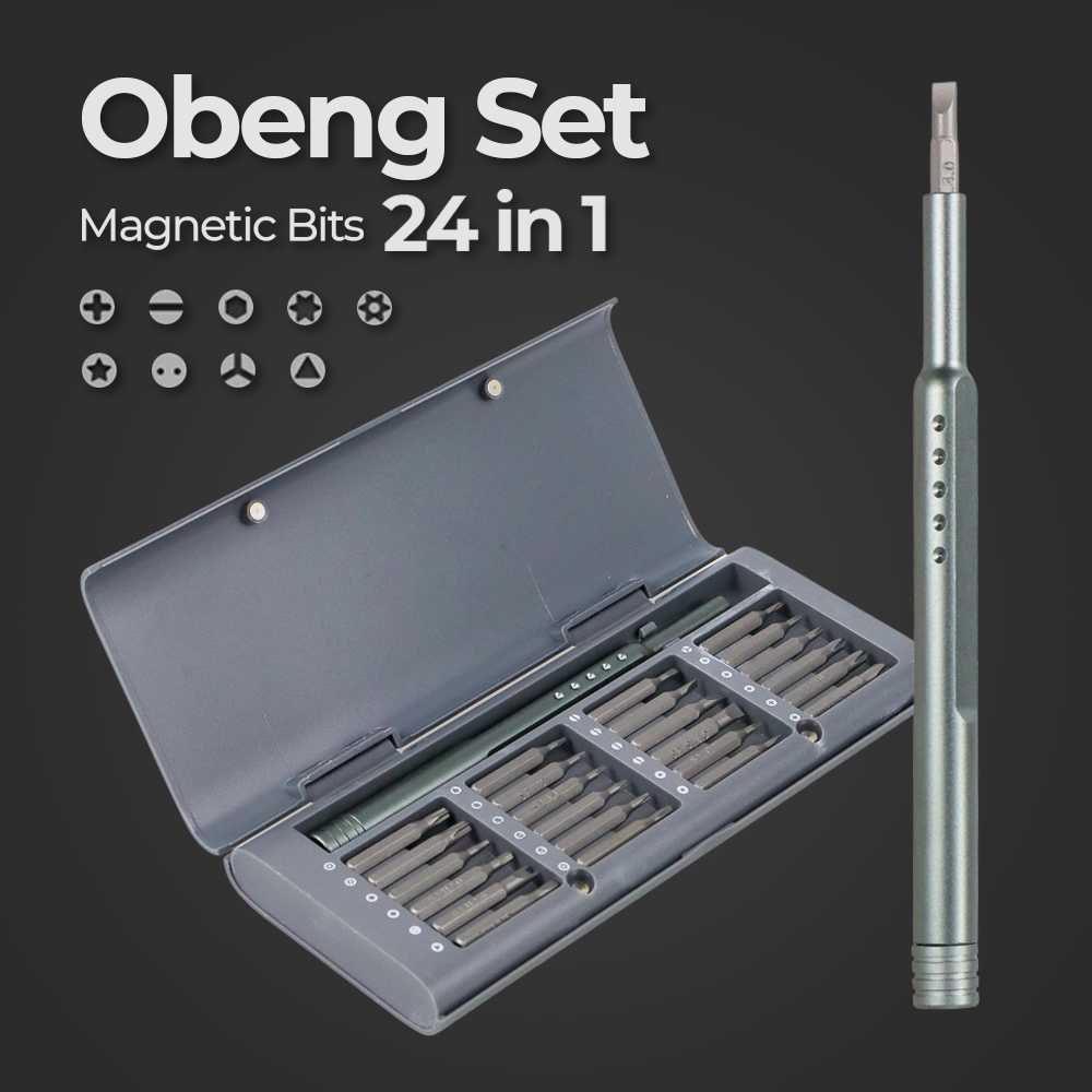 (BISA COD) FTIHSHP Xzante Wiha Obeng Set Magnetic Bits 24 in 1 - 6024