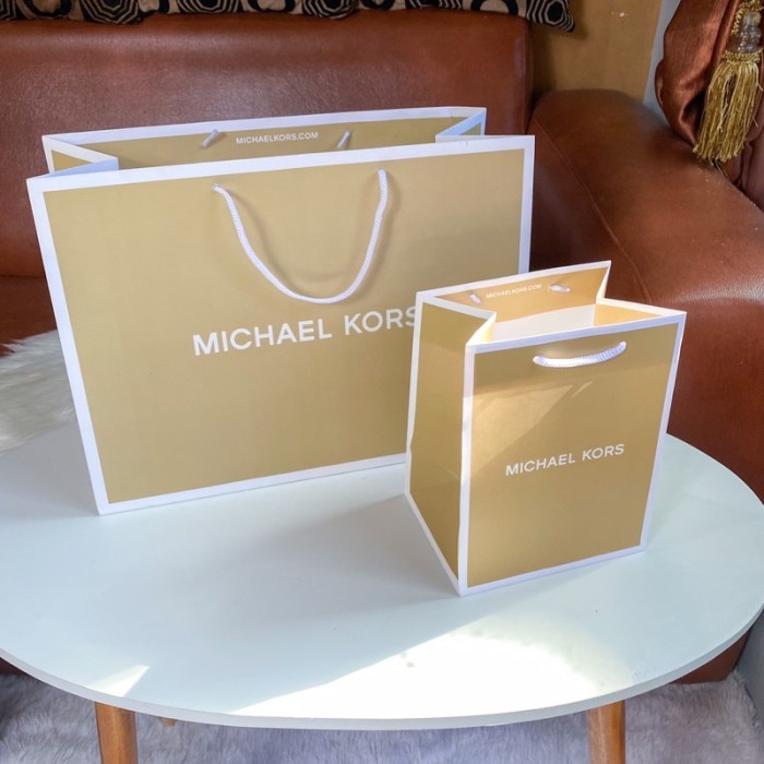 

⭐BISA COD⭐ PROMO Paper Bag Michael Kors Large & Small Pembungkus Kado Tas