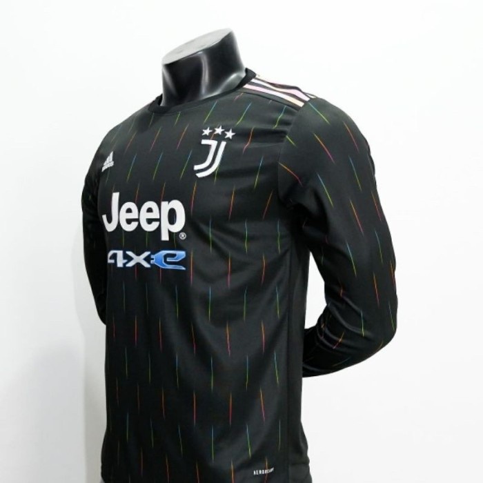 JERSEY LS JUVENTUS AWAY 2021 2022 JERSEY LONGSLEEVE 2021 2022