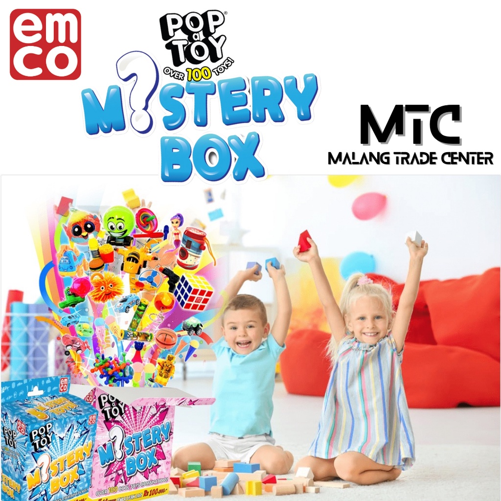 Emco Pop A Toy Mistery Box Mainan Surprise Anak