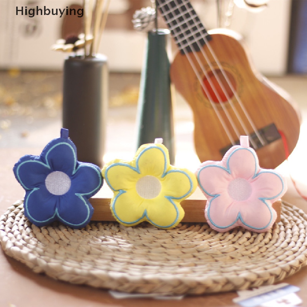 Hbid Lucu Kain Boneka Mainan Bunga Gantungan Kunci Lucu Lanyard Tas DIY Kunci Mobil Gantungan Handbags Liontin Charm Aksesoris Glory