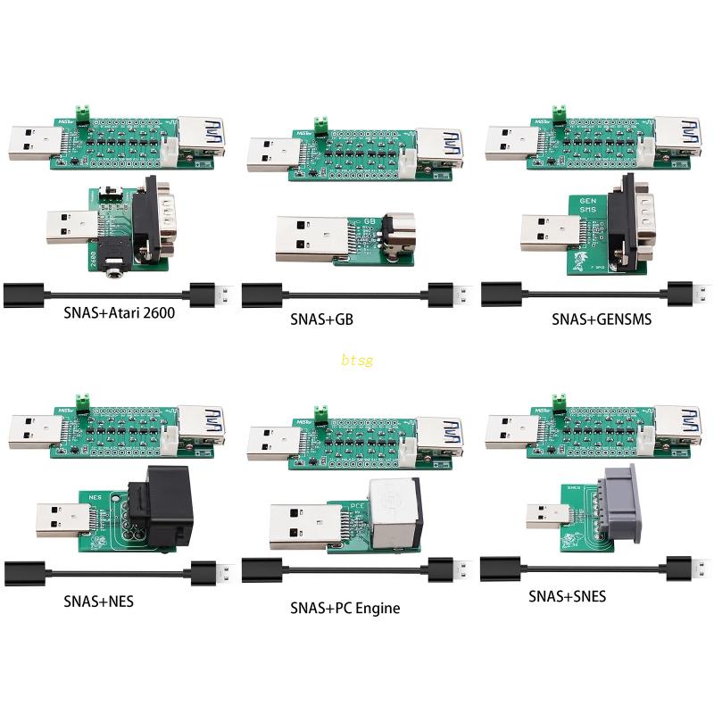 Btsg Papan Extender Konverter Controller USB 3.0 Manual Untuk DE10-Nano Board Aksesoris Untuk SNAC Handle