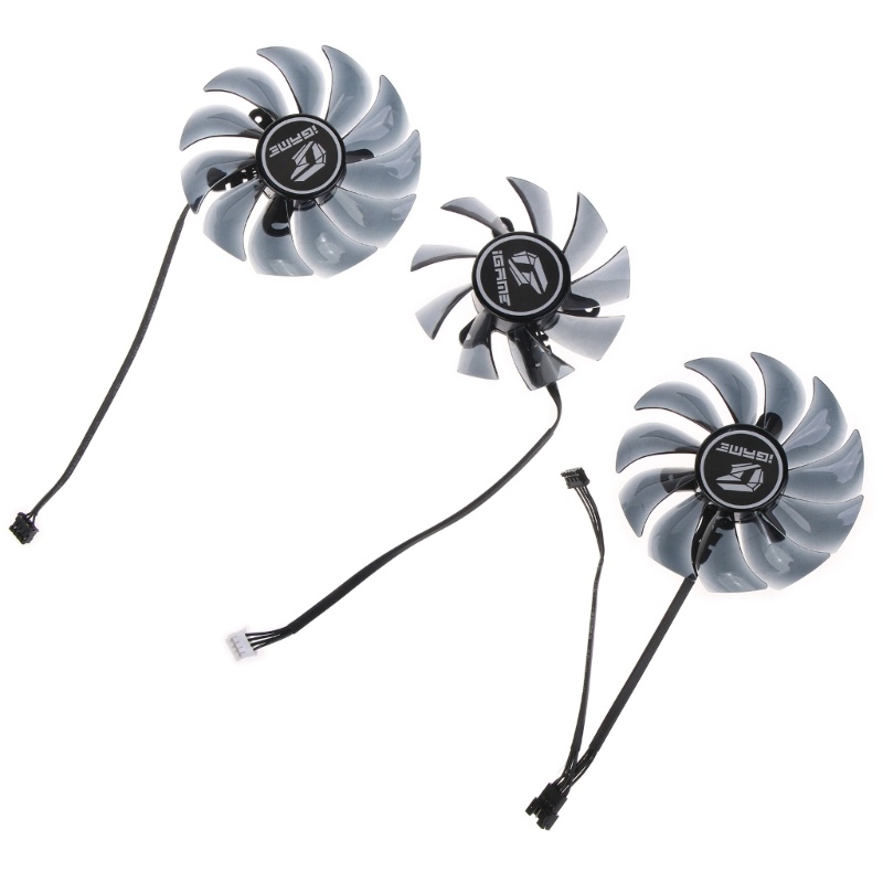 Bt1/3pc Kipas Pendingin Kartu Grafis Untuk RTX Warna-Warni2060 2070 2080 2080Ti 1660ti 1660 AD VGA Cooler Fan 4Pin 12V 89mm/75