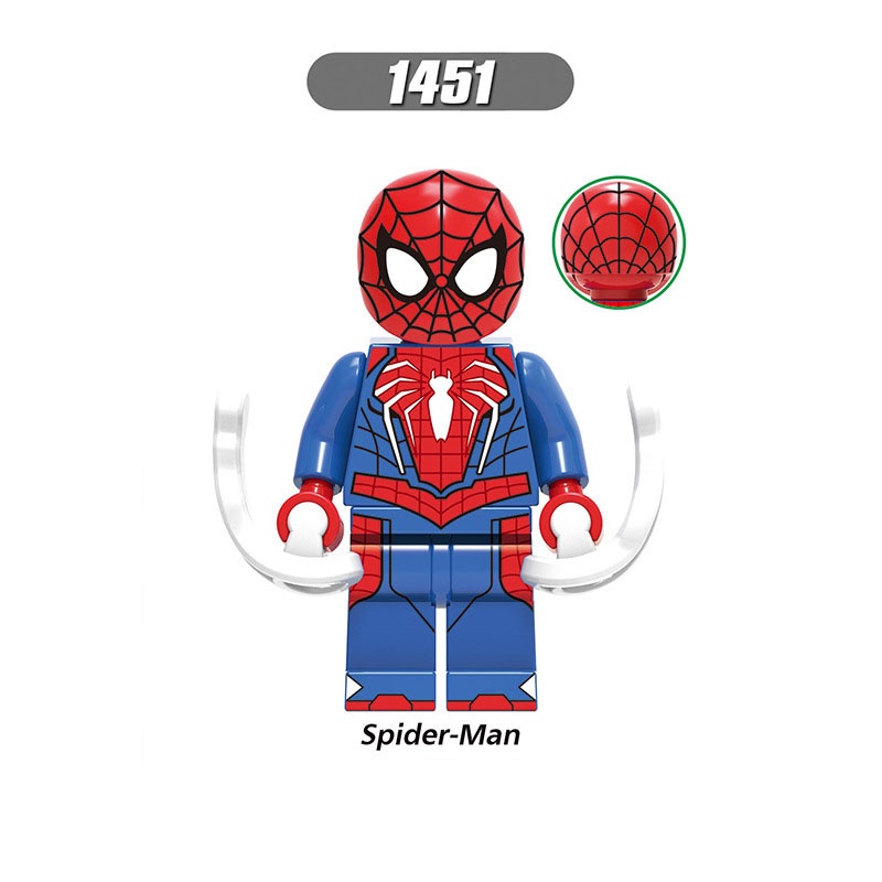 Baju Venom Boneka Mini Spider-Man Yang Luar Biasa Spider-Man Iron Suit Spider-Man Generation Spider-Man Rakitan Mainan Blok Bangunan