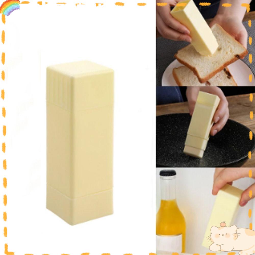 Solighter Upright Rotary Butter Spreader Camping Untuk Jagung Roti Bakar Keju Penyimpanan Stick Rotary Butter Spreader