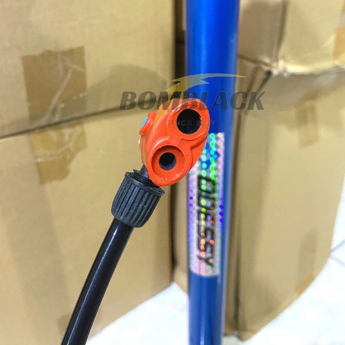 POMPA BAN SEPEDA MOTOR WARNA POMPA ANGIN MANUAL PANJANG TERMURAH