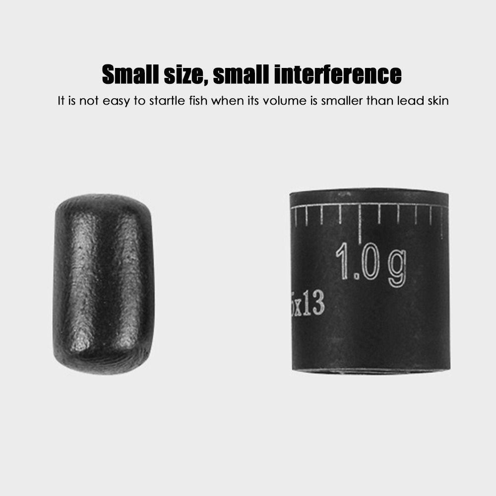 TOP Lembut Memimpin Pasang Tembakan Bulat Garis Wastafel Pemberat Tambahan Tungsten Mud