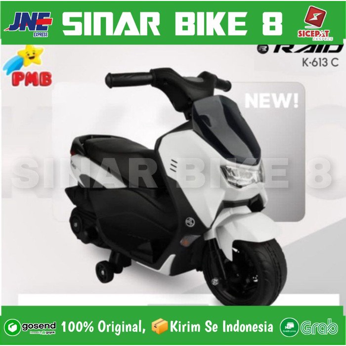 Motoran Aki Anak Model Nmax Mini PMB K 613 C