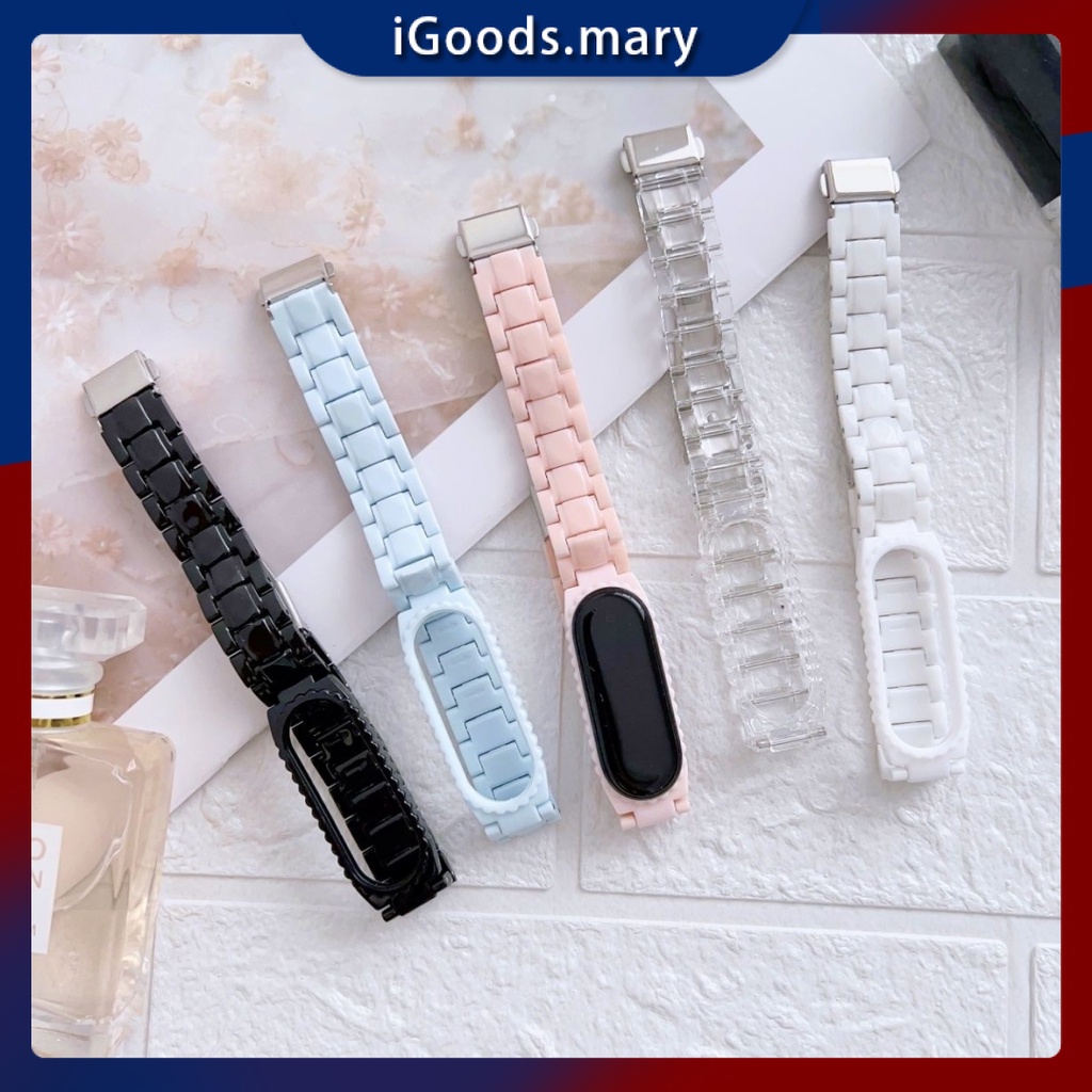 Transparent Candy Strap for Xiami Band 3 4 5 6 7 8