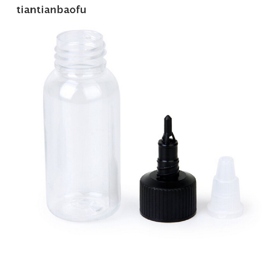 [tiantianbaofu] 1pcs 30ml 1oz Botol Plastik Kosong Dg Tutup Twist Untuk Butik Pigmen Tinta Tato