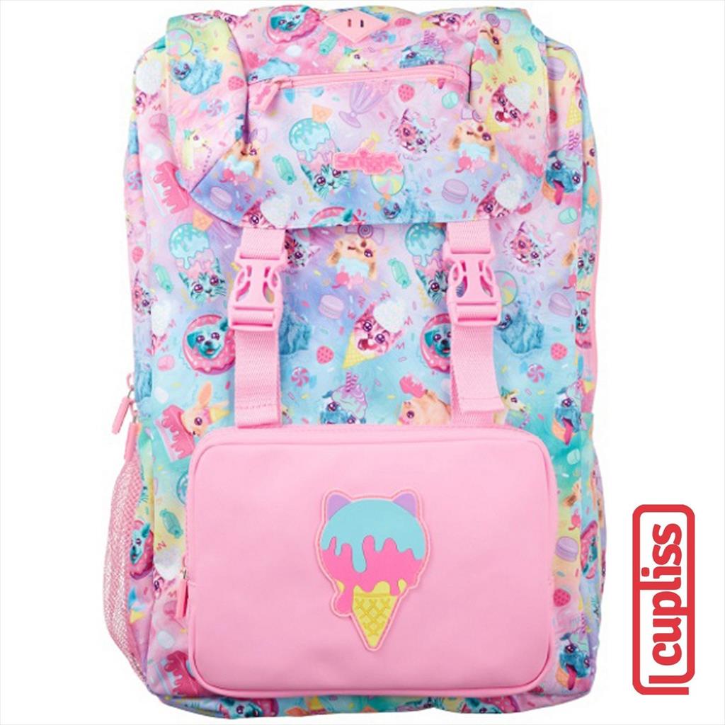 SMIGGLE Backpack Bag 443854 Foldover Galaxy Food Tas Ransel Anak