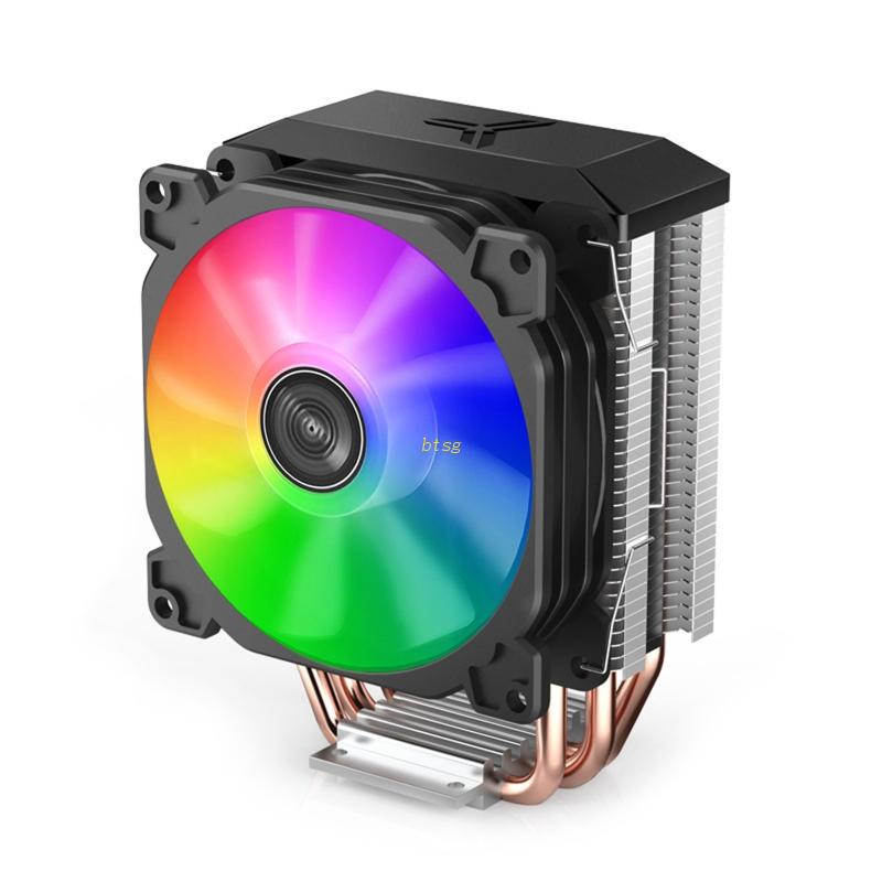 Bt CR1300 3pipa Panas Tower 9cm 4pin PC Komputer Pendingin CPU Cooler Fan RGB 12V PWM Radiator Heatsink Untuk AMD/Lga151