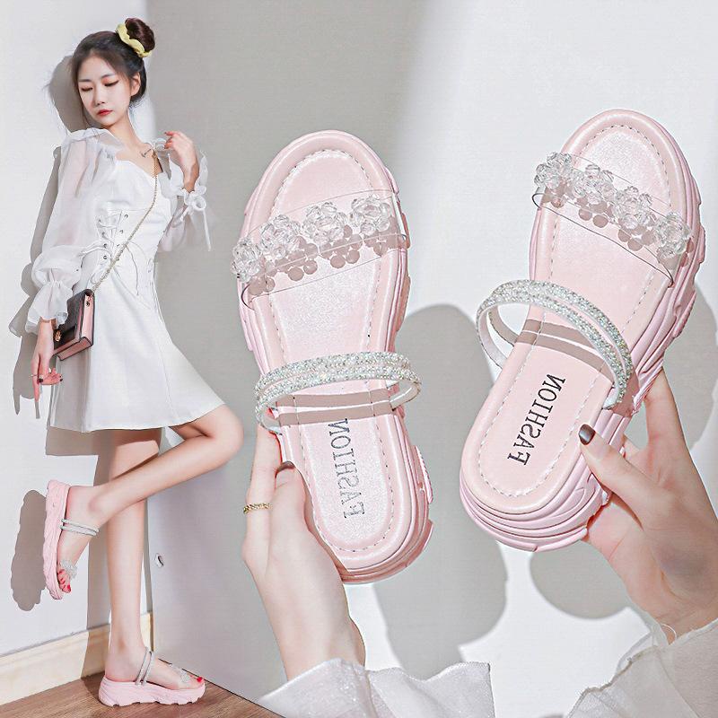 [DF FOOTWEAR] DF 655 Sandal Wedges Wanita Import Premium Quality Korea Style