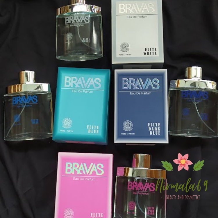 Bravas Eau De Parfume Elite 100ml/minyak wangi bravas/parfume Original Bravas/pewangi badan/parfum c