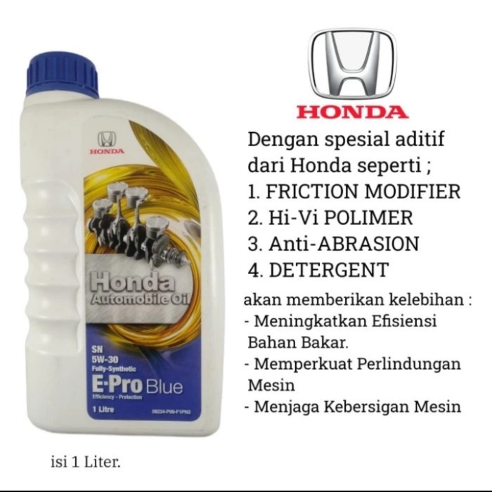 oli honda epro blue 5w 30 1 Liter